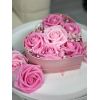 Flowerbox serce rożowe